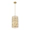Z-Lite Dealey Pendant, 3-Light, 9.25 In.W x 17.25 In.H, Heirloom Brass/Heirloom Brass 822P9-HB - alternate 4